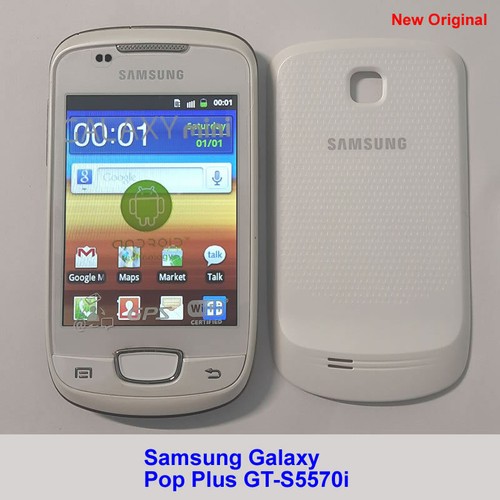 100% Genuine Original Samsung Pop Plus GT-S5570i GSM 3G WiFi 3MP Unlock Phone-wh - Picture 2 of 9