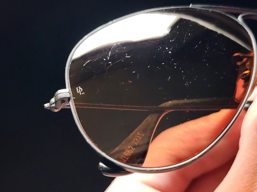 Vintage B&L Ray Ban Bausch & Lomb B20 Chromax Aviator W1662 w/Case - Picture 4 of 17