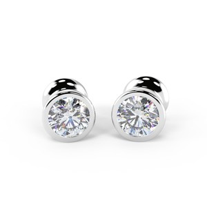 F Vs 0 50 Ct Round Diamond Stud Earring 18k White Gold Uk Details About F Vs 0 50 Ct Round Diamond Stud Earring 18k White Gold Uk Hallmarked