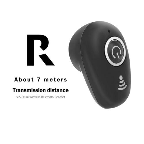 Mini auricolari wireless compatibili con Bluetooth S650 Auricolare invisibile vi - Picture 5 of 12