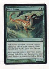 MTG: Time Spiral: Foil: Herd Gnarr