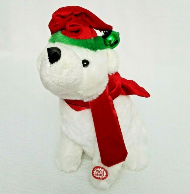 Dan Dee Christmas Polar Bear Animated Singing Dancing Figure Plays Twist & Shout Dan Dee Christmas Polar Bear Animated Singing Dancing Figure Plays Twist & Shout