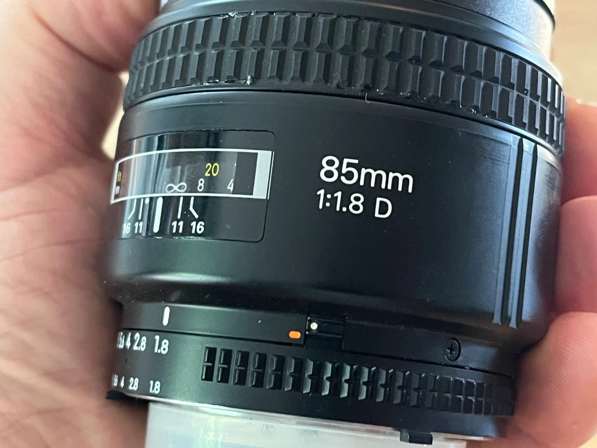 Nikon NIKKOR f/1.8 Camera Lenses 85mm Focal for sale - eBay