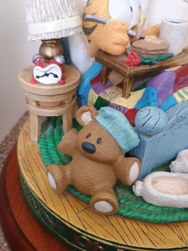 Figura caja de música Garfield Jim Davis Danbury What Beautiful Morning 1994 - Imagen 4 de 10