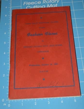 1960 Fashion Flares Program Performance at Trenton Catholic Boys' High School NJ