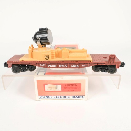 Lionel O Scale Pennsylvania Railroad PRR #16711 Searchlight Flatcar 6-16711 - Picture 2 of 5