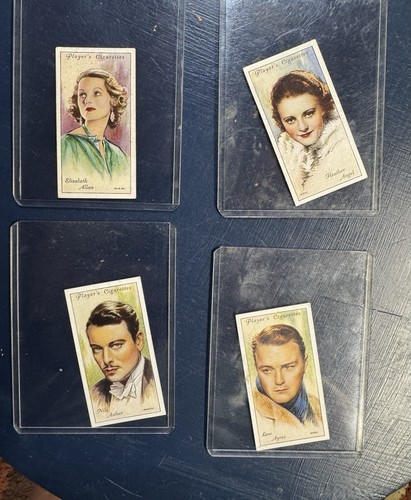 Players Cigarette Cards Film Stars Set 1-50