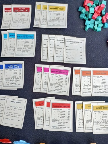 Monopoly Spares Vintage 1960s - Picture 4 of 5