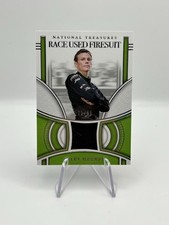 2024 Panini National Treasures Riley Herbst /99  #RUF-RHS Race Used Firesuit