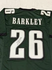 Saquon Barkley Philadelphia Eagles Signed Football Jersey with COA
