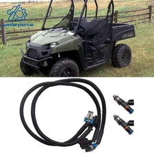 Fuel Injectors&Harness (PAIR) For Polaris RZR Ranger 800 2011-14 1204318 1204319