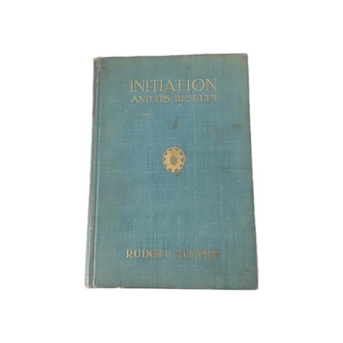 Antique Book Initiation And It's Results By Rudolph Steiner (1910) Limited Copys - Picture 1 of 17