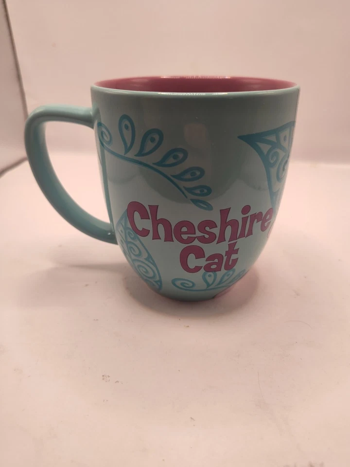 Disney Store подлинный 12 унций Чеширский кот портрет кофе чай чашка кружка новом состоянии. - Изображение 3 из 4