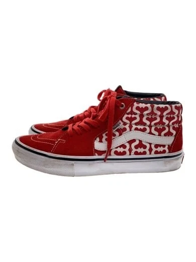 Vans Supreme 2021Ss Monogramme S Logo Skate Grosso 27,5 cm toile rouge GuW70