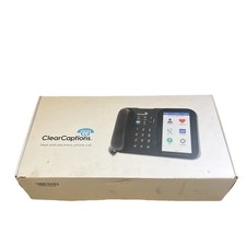 Clear Captions Blue Hearing Impaired Telephone New Open Box