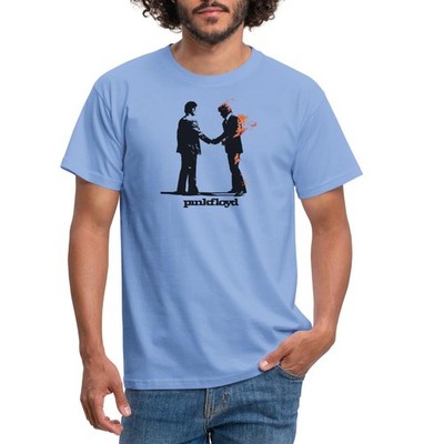 Pink Floyd Album Cover Und Logo Männer T-Shirt