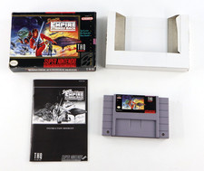 Nintendo Super The Empire Strikes Back SNES Complete Tested