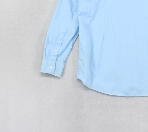 Burberry Tailored Shirt Mens Size M Blue Slim Fit - Picture 13 of 14
