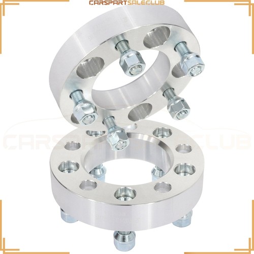 2 pcs 1.25" 5x4.75 12x1.5 Studs Wheel Spacers For Chevrolet Corvette 5.7L 84-04 - Picture 10 of 11