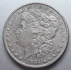 1884 P Philadelphia Morgan $1 Dollar .9 Silver U.S Seller $.99 Starting Bid 🔥