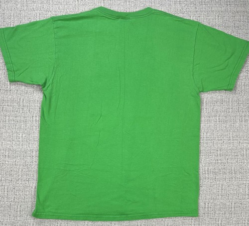 Vintage Spongebob Squarepants Shirt Mens Large Green Dumb Luck Patrick 2002 Tee - Picture 9 of 11
