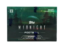 2024 TOPPS MIDNIGHT FOOTBALL HOBBY BOX