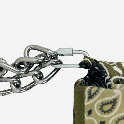 Cartera bandana Palyce Savage Los Angeles 2020 edición limitada verde salvia y oliva - Imagen 11 de 17