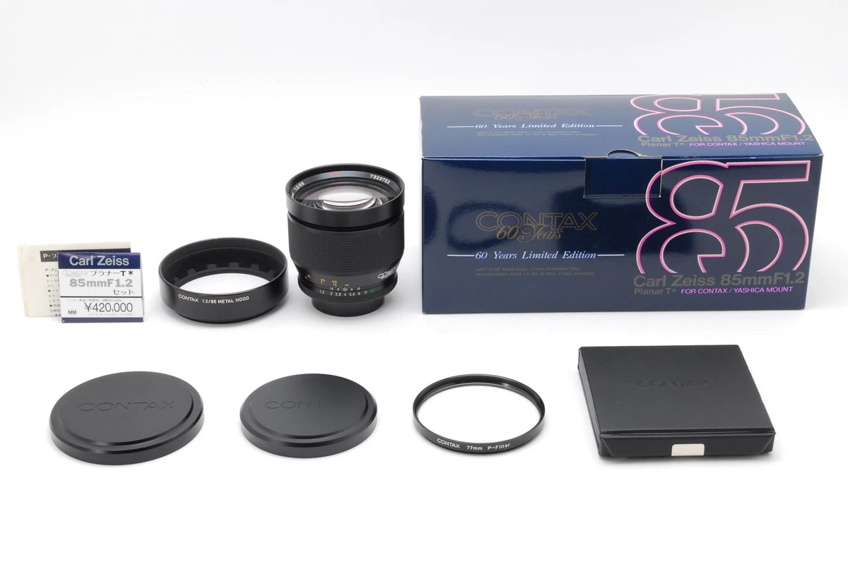 Contax f/1.2 Camera Lenses 85mm Focal for sale | eBay