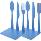  2 Stück Haushalts-Metall-Buchstützen, Büro-Datei-Buchstützen, dekorative