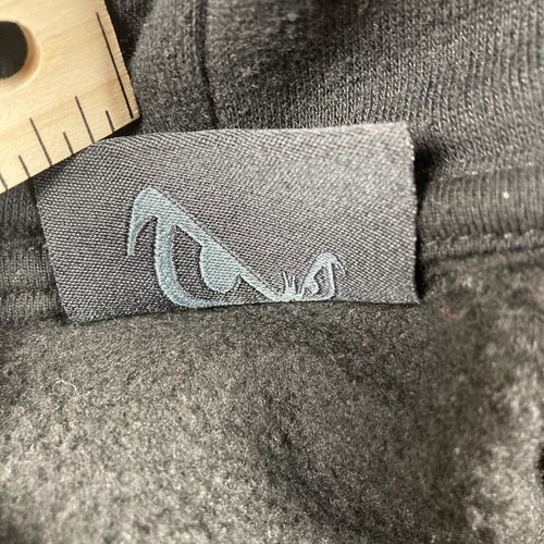 No Fear Hoodie Youth XL Kids Size 16 Black Large Eyes Brow and Logo - Picture 10 of 12