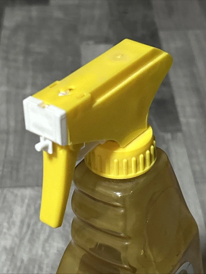 Limpiador de vidrio brillante vintage botella de plástico spray película utilería 32 oz W23 Foto 4 de 4