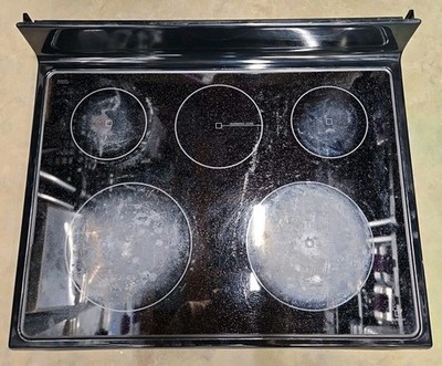 AGU73969710 LG RANGE OVEN MAINTOP COOKTOP ASSEMBLY - BLACK