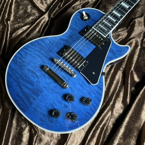 Epiphone Les Paul CTM Quilt Viper Blue Used Electric Guitar