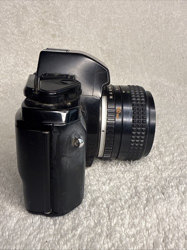 Minolta X-370n 35mm Film Camera Black, 50mm Lens Parts Or Repair - Picture 4 of 6