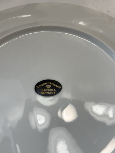 5-Vintage Johann Haviland Bavaria Germany Sweetheart Rose 10 1/4” Dinner Plates - Picture 8 of 8