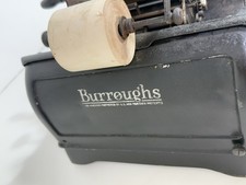 Antique 1920s Working Burroughs Class 3 Adding Machine 9