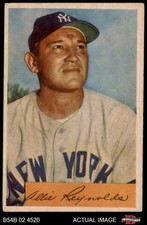 1954 Bowman #113 Allie Reynolds Yankees 4 - VG/EX