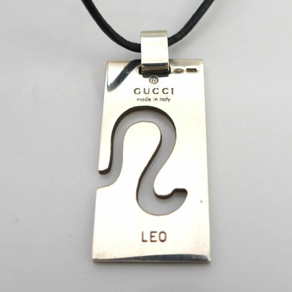 GUCCI Collana Leone Top 925 50Cm Scatola Collana Pendente Top Accessori Marca