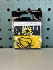 Team Catfish Black Double Action Circle Hooks Brand New