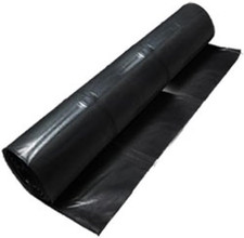 Black Polyethylene Plastic Sheeting (10 Mil, 20' X 100')