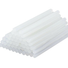 50 Glue Gun Sticks Hot Melt 7x100mm Long Electric DIY Trigger Hobby Craft Tool 0.08 per stick