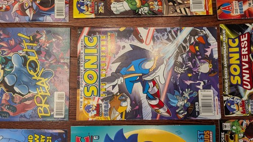 Sonic le hérisson lot de 15 bandes dessinées domaine mixte rare P - Photo 9/16