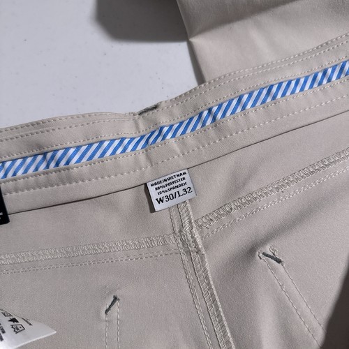 NEU Footjoy Herren Größe 30 x 32 sportliche Passform Stone Performance Golfhose schlanker - Bild 3 von 9
