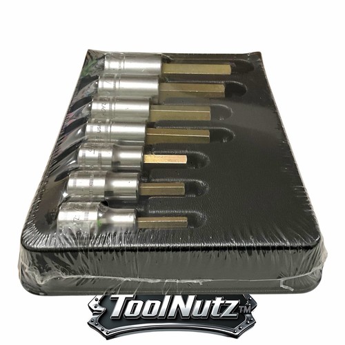 Snap-on Tools NEW 307ESAMY 7Pc 1/2" Dr Metric Hex Bit Standard Socket Driver Set - Picture 6 of 12