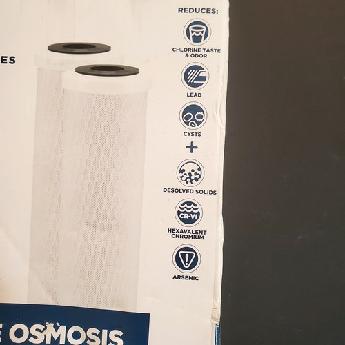 GE FX12P 2 PACK Reverse Osmosis Filter Set Replacement for GXRM10RBL - Picture 5 of 6