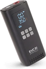 Rechargeable EVC31 PRO Portable Tire Inflator Air Compressor Dual Power for Cars