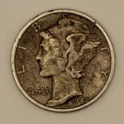 1942 Mercury Dime