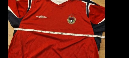 Umbro CSKA Moscow RUSSIAN Soccer Team Football Shirt Red Jersey Size Large L - Picture 8 of 10