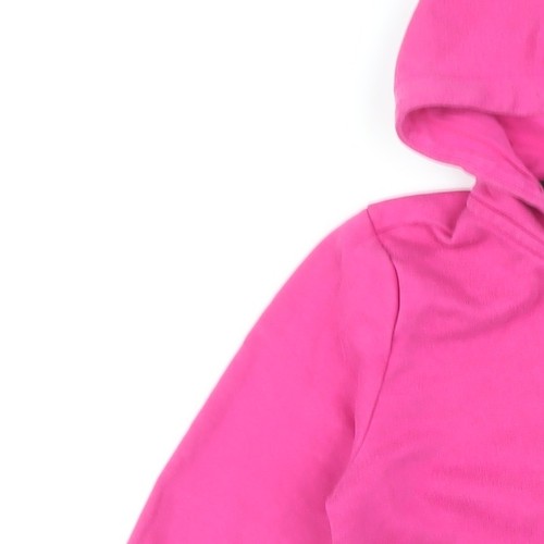 Adidas Girls Pink Full Zip Hoodie L - Casual and Stylish - Picture 11 of 12