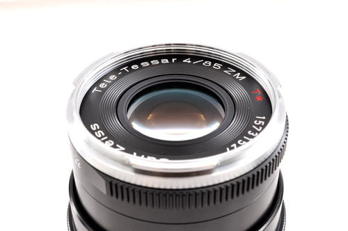 Carl Zeiss Tele-Tessar T* 85mm F/4 ZM Lens for Leica with Hood from Japan - Picture 11 of 17